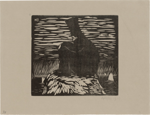 Lot 7201, Auction  116, Hofer, Karl, Mann mit Zylinder