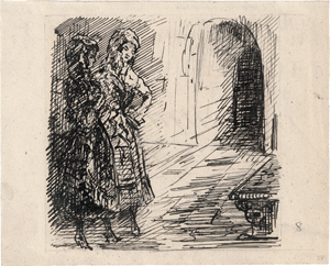 Lot 7252, Auction  116, Kubin, Alfred, Zwei Spanierinnen