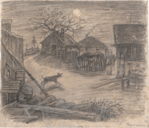 Lot 7254, Auction  116, Kubin, Alfred, Mondnacht