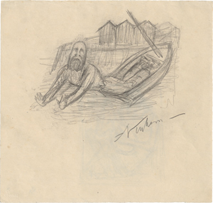 Lot 7256, Auction  116, Kubin, Alfred, Am Rand der Welt