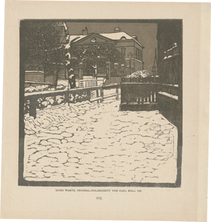 Lot 7310, Auction  116, Moll, Carl, Winter (Hohe Warte)