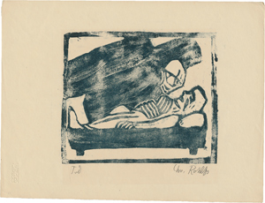 Lot 7386, Auction  116, Rohlfs, Christian, "Tod" (Der Tod)