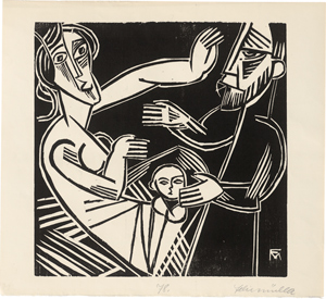 Lot 8090, Auction  116, Felixmüller, Conrad, Geburt II