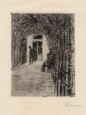 Lot 8229, Auction  116, Liebermann, Max, Altmännerhaus