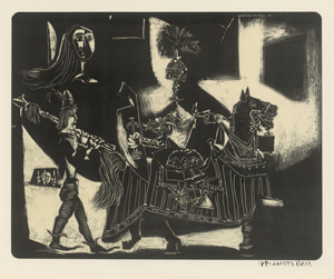 Lot 8289, Auction  116, Picasso, Pablo, Le Départ (Der Aufbruch)