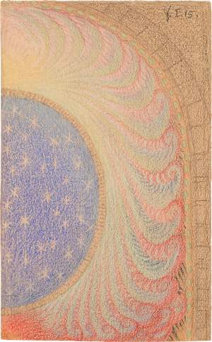 Lot 8549, Auction  116, Fidus, Astral-architektonisches Motiv