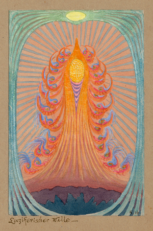 Lot 8550, Auction  116, Fidus, Luziferischer Wille