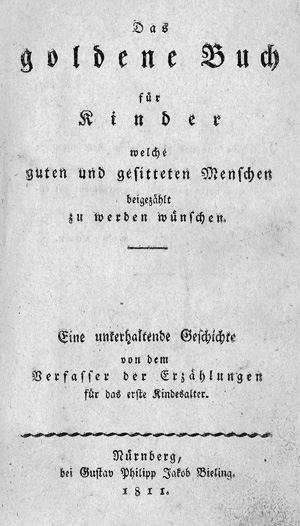 Lot 2151, Auction  117, Schellenberg, Johann Rudolf, Das goldene Buch für Kinder