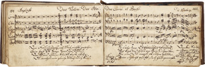 Lot 2552, Auction  117, Stammbuch, eines Musikers aus Auligk (Sachsen)