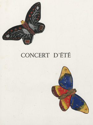 Lot 3273, Auction  117, Pons, Joseph-Sébastien und Maillol, Aristide - Illustr., Concert d'été