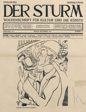 Lot 3385, Auction  117, Der Sturm, Halbmonatsschrift für Kunst und Kultur (23 Hefte)