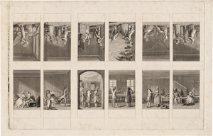 Lot 5235, Auction  117, Chodowiecki, Daniel Nikolaus, Beweggründe zum Heiraten und ihre Folgen