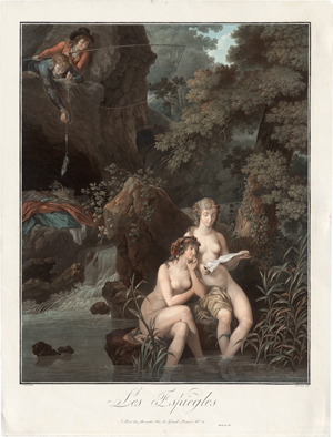 Lot 5239, Auction  117, Descourtis, Charles Melchior, Les Espiègles