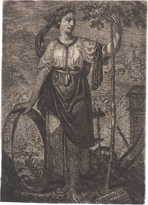 Lot 5245, Auction  117, Fratrel, Joseph, Die Personifizierungen der Landwirtschaft, der Schiffahrt und des Handels