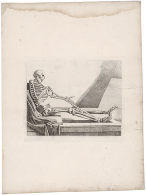 Lot 5247, Auction  117, Gamelin, Jacques, Squelette de fantaisie