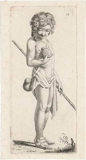 Lot 5268, Auction  117, Kolbe, Carl Wilhelm, Stehender Hirtenknabe