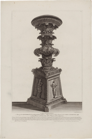 Lot 5295, Auction  117, Piranesi, Giovanni Battista, Vasi, candelabri, cippi, sarcophagi, tripodi, lucerne, ed ornamenti antichi