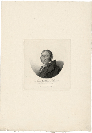 Lot 5319, Auction  117, Buchhorn, Ludwig, Bildnis Johann Gottfried Schadow