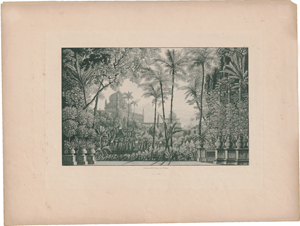 Lot 5379, Auction  117, Schinkel, Karl Friedrich - nach, Dekorationen zu Opern und Schauspielen