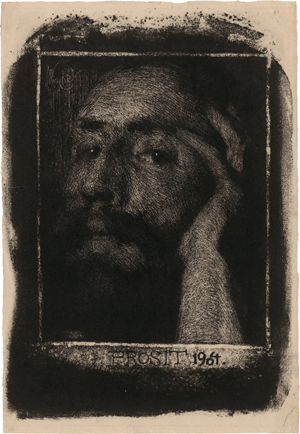 Lot 5429, Auction  117, Winckel, Richard, "Prosit": Selbstporträt 