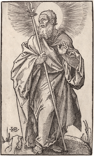 Lot 5435, Auction  117, Baldung, Hans, Der Apostel Thomas