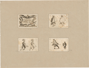Lot 5461, Auction  117, Callot, Jacques - nach, Les caprices