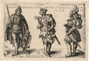 Lot 5551, Auction  117, Hopfer, Daniel, Die drei Christen 