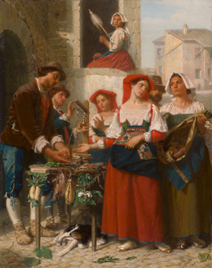 Lot 6071, Auction  117, Pilliard, Jacques, Römerinnen auf dem Markt