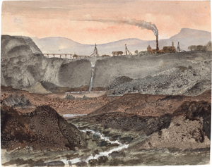 Lot 6770, Auction  117, Sand, George, Landschaft mit Fabriken in Montluçon