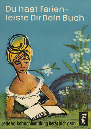 Lot 570, Auction  118, Du hast Ferien, Farboffsetdruck als Werbeplakat