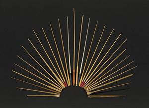 Lot 2660, Auction  118, Holzgriff-Taktstöcke, Konvolut mit 28 langen Taktstöcken u. a. aus Leichthölzern