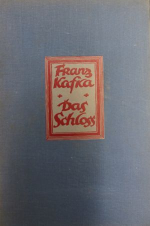 Lot 3533, Auction  118, Kafka, Franz, Das Schloss