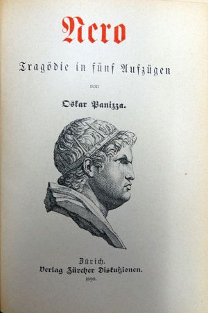 Lot 3676, Auction  118, Panizza, Oskar, Nero