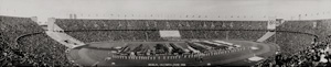 Lot 4286, Auction  118, Olympic Games, Berlin 1936, Panoramic view of the Olympic stadium during the XI Olympic games in Berlin