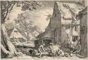 Lot 5165, Auction  118, Saenredam, Jan, Der verlorene Sohn als Schweinehirt