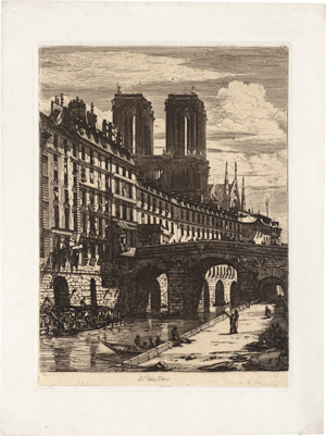 Lot 5326, Auction  118, Meryon, Charles, Le petit Pont