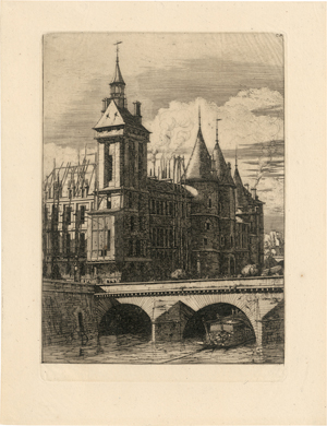 Lot 5327, Auction  118, Meryon, Charles, La Tour d'Horloge