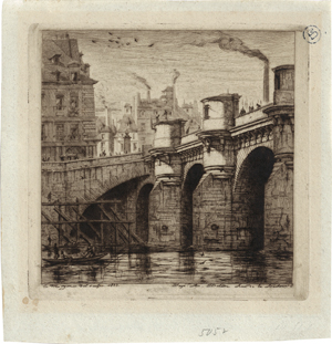Lot 5328, Auction  118, Meryon, Charles, Le Pont-neuf