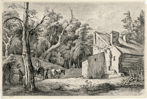 Lot 5426, Auction  118, Boissieu, Jean Jacques de, Entrée d'une forêt