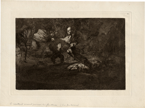 Lot 5476, Auction  118, Goya, Francisco de, Dios los cria y ellios se juntas