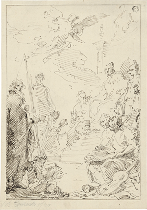 Lot 6673, Auction  118, Durach, Jean Baptist, Antike Szene.