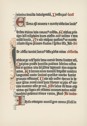 Lot 1552, Auction  119, Mainzer Psalter von 1457, Der, Ink.4 B I der Österreichischen Nationalbibliothek