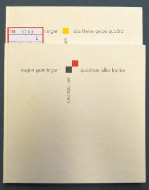 Lot 3140, Auction  119, Gomringer, Eugen, quadrate aller länder - das kleine gelbe quadrat