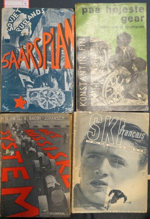 Lot 3439, Auction  119, Photomontage, Konvolut von vier Bänden mit Photomontage-Umschlägen