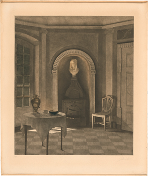 Lot 5327, Auction  119, Ilsted, Peter, Speisezimmer in Schloss Liselund