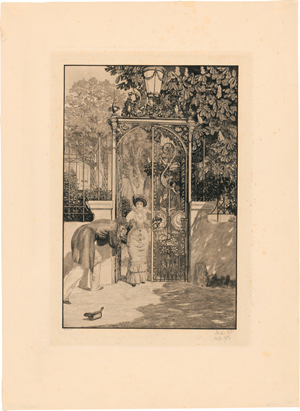 Lot 5384, Auction  119, Klinger, Max, Am Thor