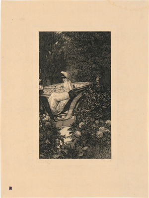 Lot 5385, Auction  119, Klinger, Max, Erste Begegnung