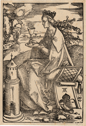 Lot 5419, Auction  119, Baldung, Hans, Die hl. Barbara