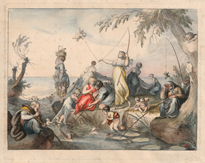 Lot 5541, Auction  119, Ramberg, Johann Heinrich, Der Fang der Liebesgötter