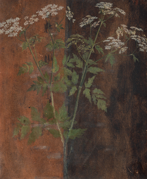 Lot 6689, Auction  119, Skovgaard, Peter Christian, Studie eines weißen Rainfarns